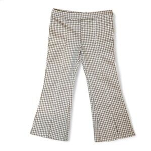 Girls Houndstooth Flare Pants Kids Toddler 4T, XS